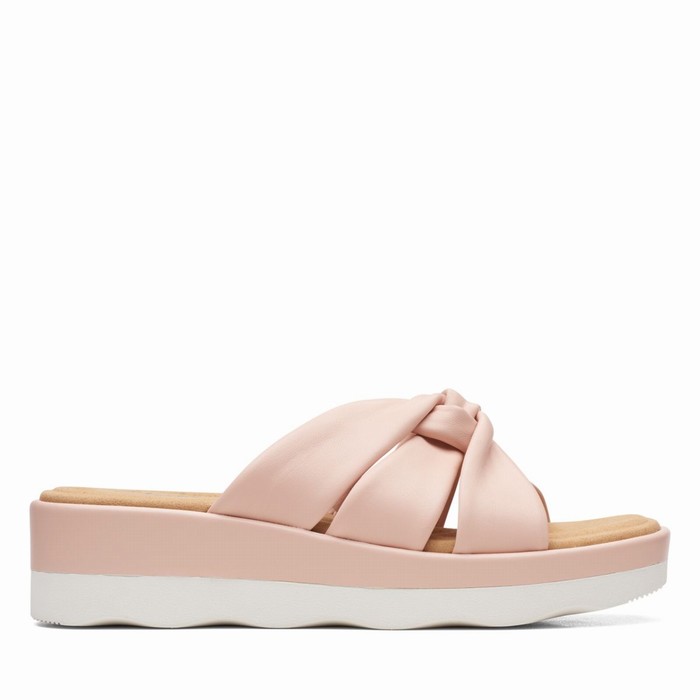 Sandales Clarks Clara Charm Femme Rose Clair | MIRRQ2G1