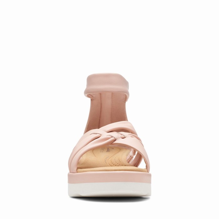 Sandales Clarks Clara Rae Femme Rose Clair | IDUSI5WY