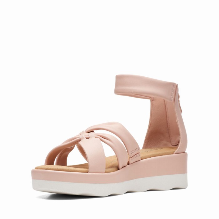 Sandales Clarks Clara Rae Femme Rose Clair | IDUSI5WY