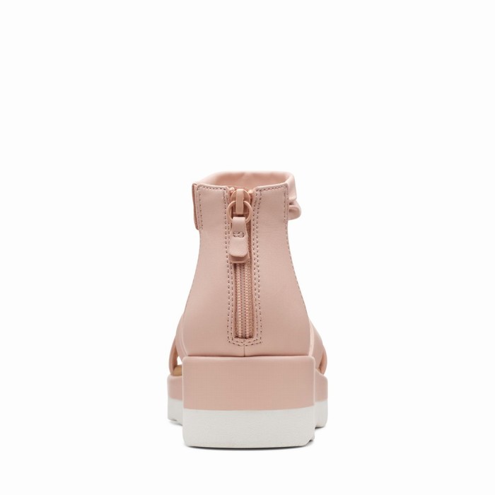 Sandales Clarks Clara Rae Femme Rose Clair | IDUSI5WY