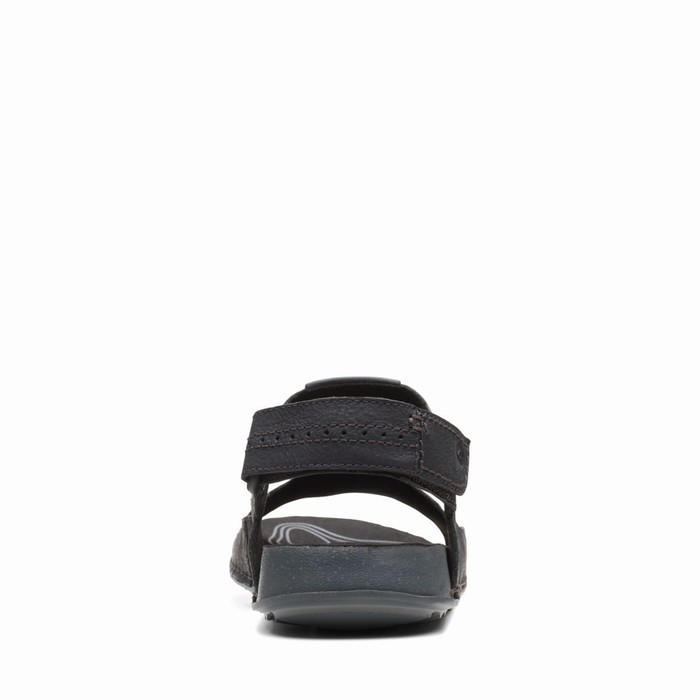 Sandales Clarks Crestview Bay Homme Noir | I4L8UFAK