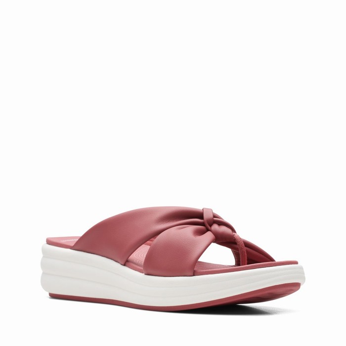 Sandales Clarks Drift Ave Femme Rose | 5HPS1NC0