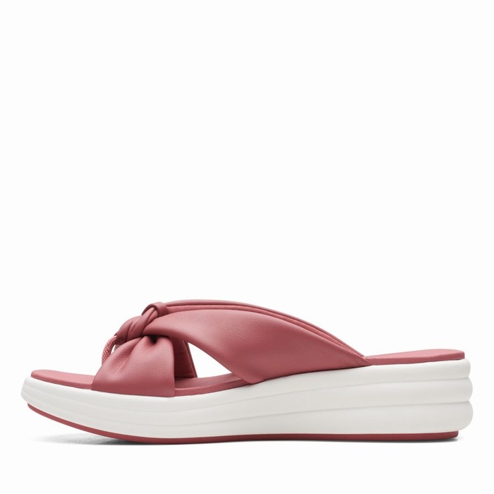 Sandales Clarks Drift Ave Femme Rose | 5HPS1NC0