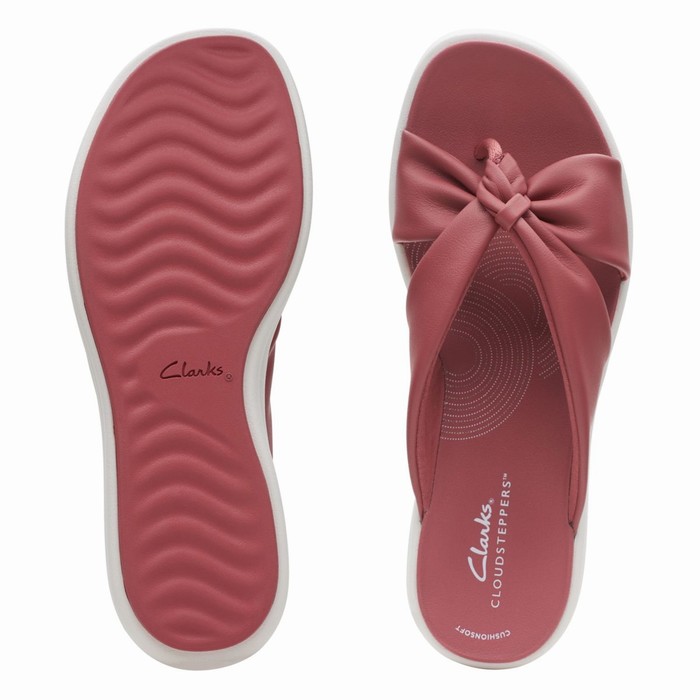 Sandales Clarks Drift Ave Femme Rose | 5HPS1NC0