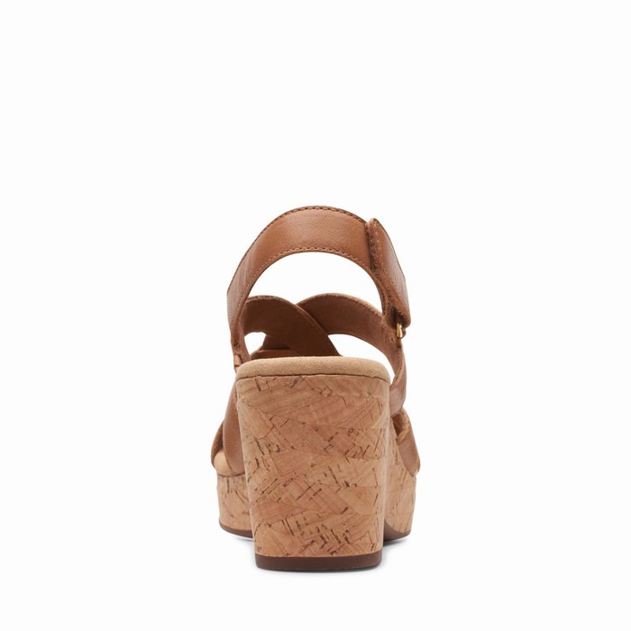 Sandales Clarks Giselle Beach Femme Marron | PEQFADBZ