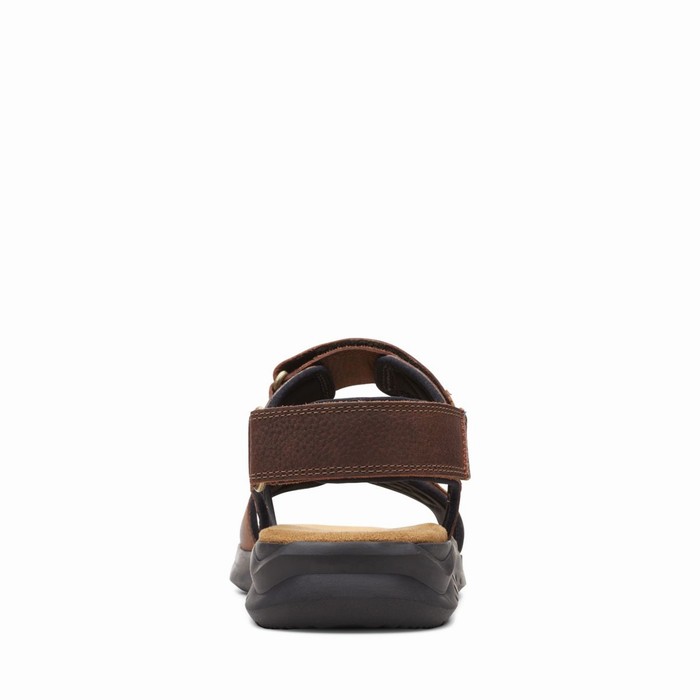 Sandales Clarks Hapsford Creek Homme Marron | RWSYSXJV