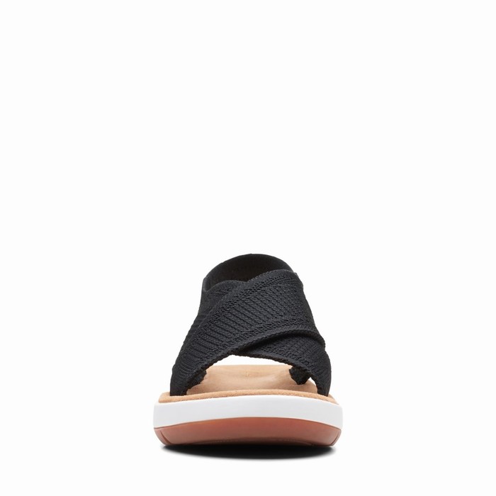 Sandales Clarks Jemsa Dash Femme Noir | VUQITAWF