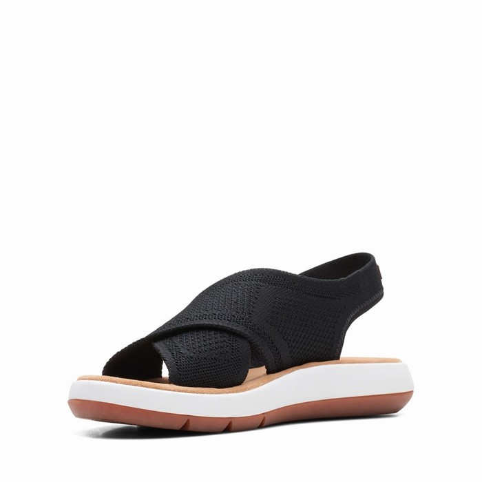 Sandales Clarks Jemsa Dash Femme Noir | VUQITAWF