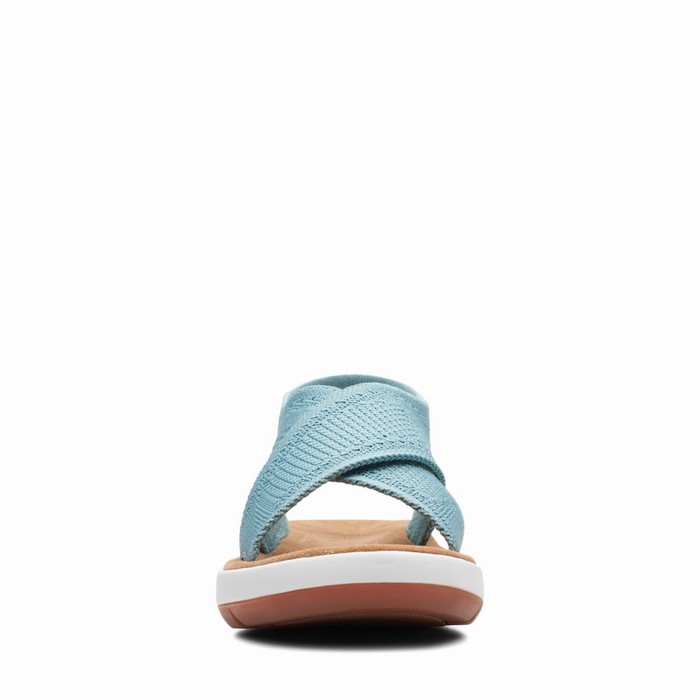 Sandales Clarks Jemsa Dash Femme Turquoise | 1F2HQZVY