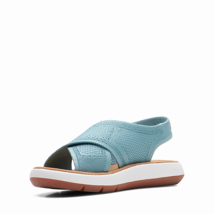 Sandales Clarks Jemsa Dash Femme Turquoise | 1F2HQZVY