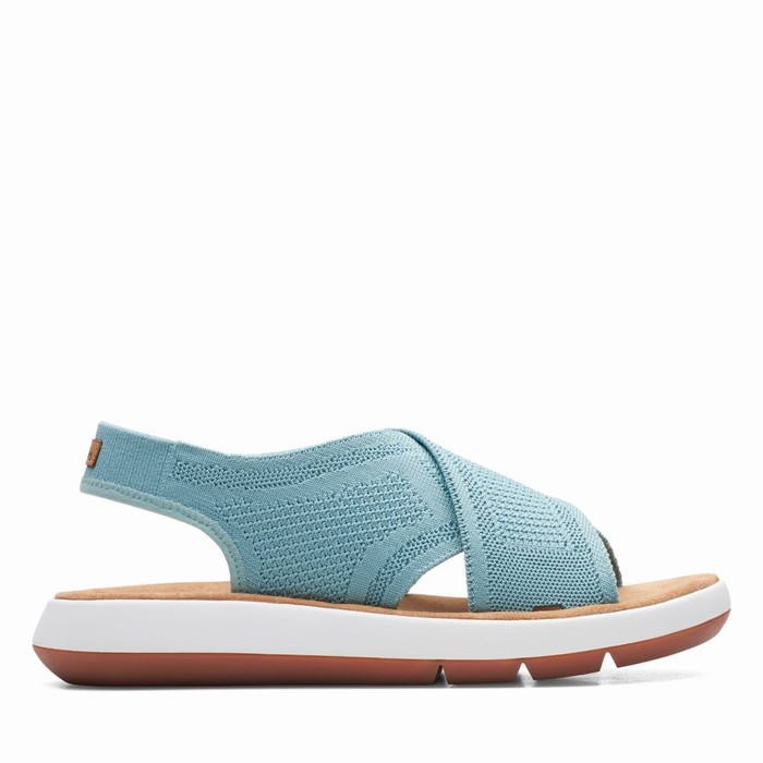 Sandales Clarks Jemsa Dash Femme Turquoise | 1F2HQZVY