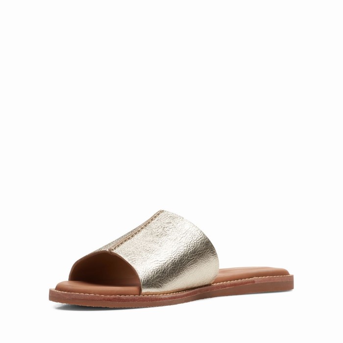 Sandales Clarks Karsea Mule Femme Argent Marron | N2ICNZ4E