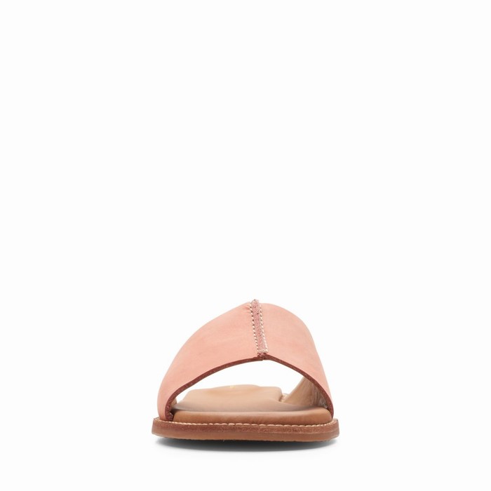 Sandales Clarks Karsea Mule Femme Corail | KAIVHAHJ