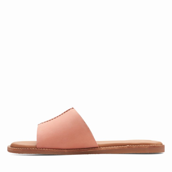 Sandales Clarks Karsea Mule Femme Corail | KAIVHAHJ