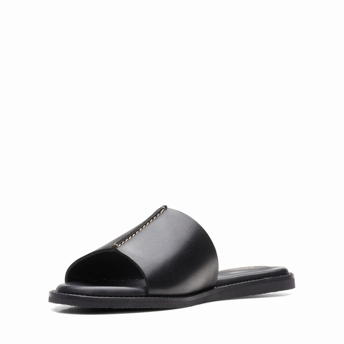 Sandales Clarks Karsea Mule Femme Noir | AQBDZK0H