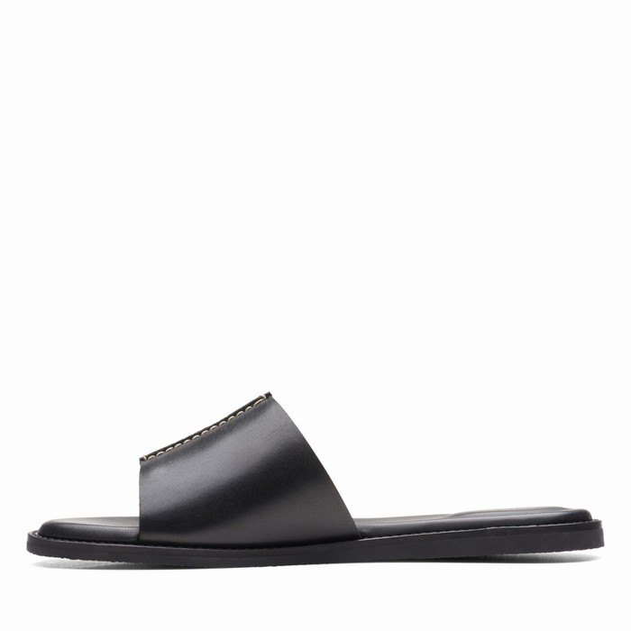 Sandales Clarks Karsea Mule Femme Noir | AQBDZK0H