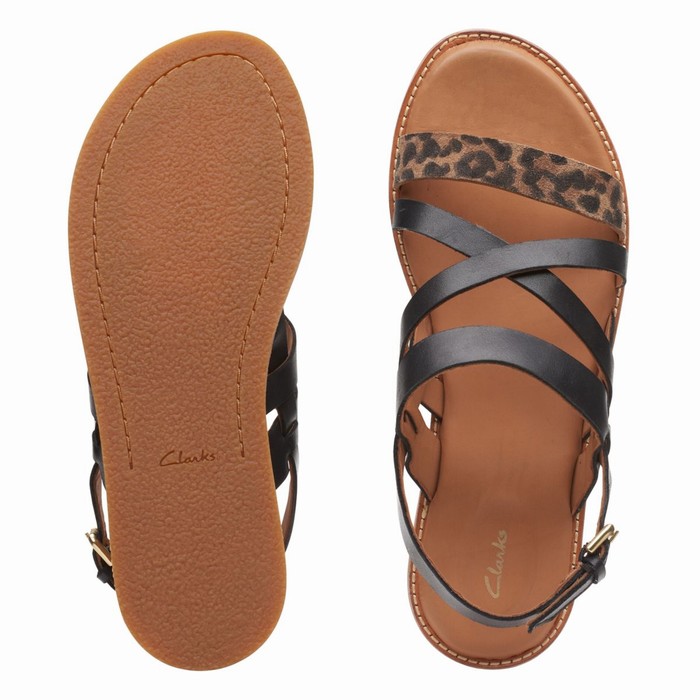 Sandales Clarks Karsea Sun Femme Leopard | NCSGNEZO