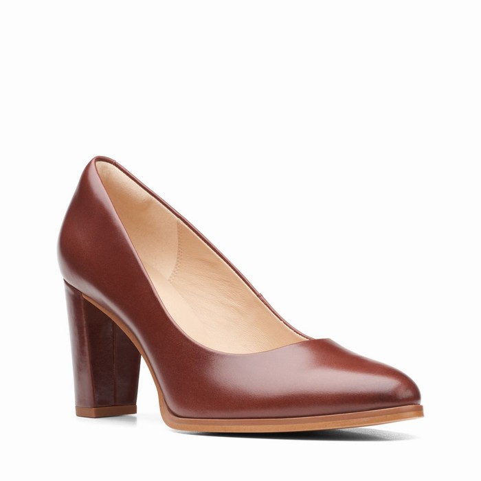 Sandales Clarks Kaylin Cara 2 Femme Marron | LDXAZF1Q