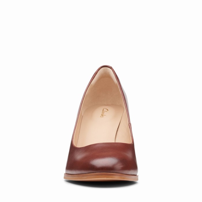 Sandales Clarks Kaylin Cara 2 Femme Marron | LDXAZF1Q