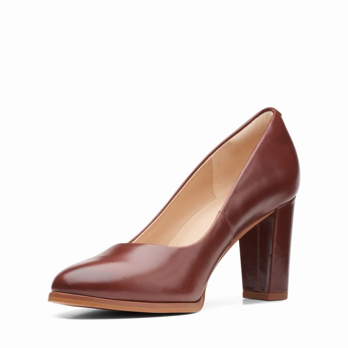 Sandales Clarks Kaylin Cara 2 Femme Marron | LDXAZF1Q