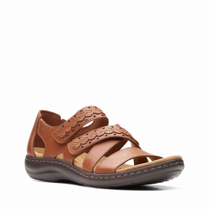 Sandales Clarks Laurieann Holly Femme Marron | YRW2UE3V