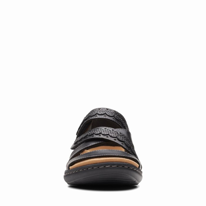 Sandales Clarks Laurieann Holly Femme Noir | PL2DCKQB