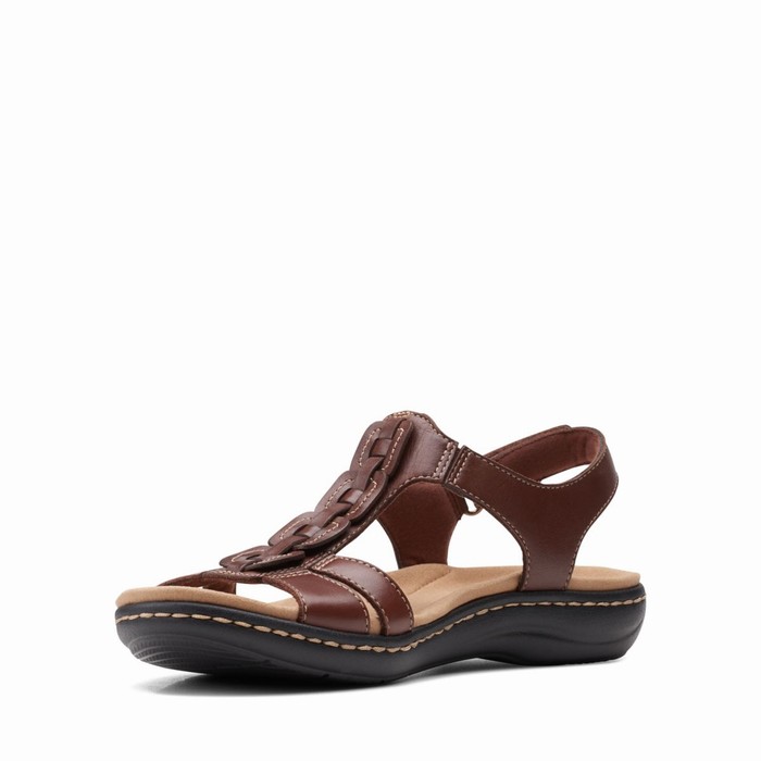 Sandales Clarks Laurieann Kay Femme Marron | EYRDKGPA