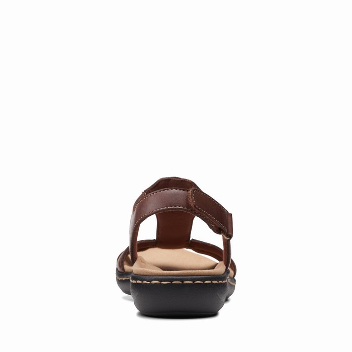 Sandales Clarks Laurieann Kay Femme Marron | EYRDKGPA