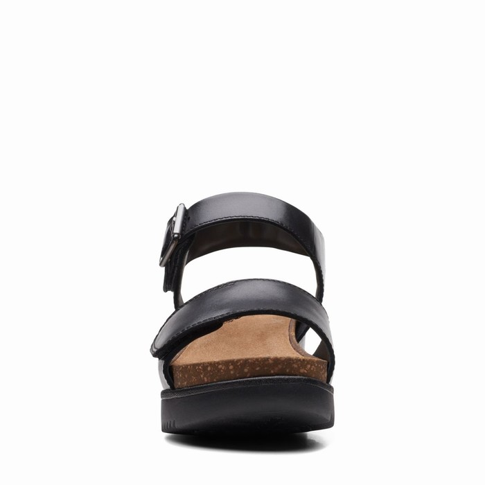 Sandales Clarks Lizby Brides Femme Noir | BXOIQUHK