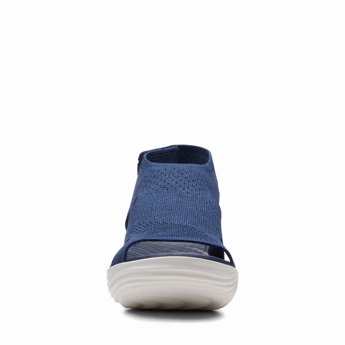 Sandales Clarks Marin Sail Femme Bleu Marine | E5FJNPBI