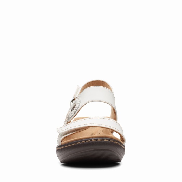 Sandales Clarks Merliah Opal Femme Blanche | OI2TNMH4