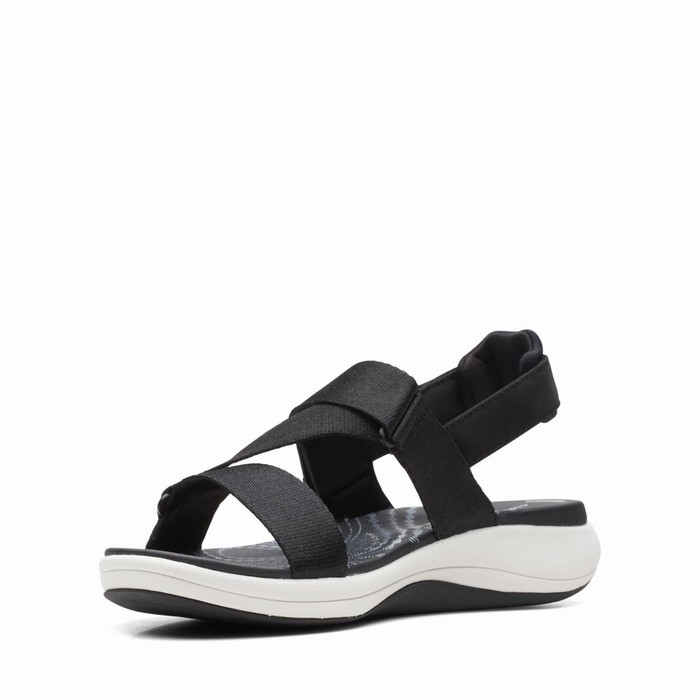 Sandales Clarks Mira Sun Femme Noir | P3QLMHU9