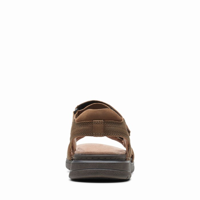 Sandales Clarks Nature Trek Homme Marron | OBDM16NK