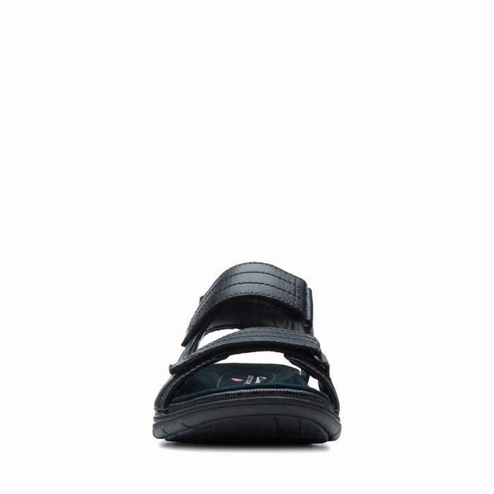 Sandales Clarks Nature Trek Homme Noir | JWAQI5IF