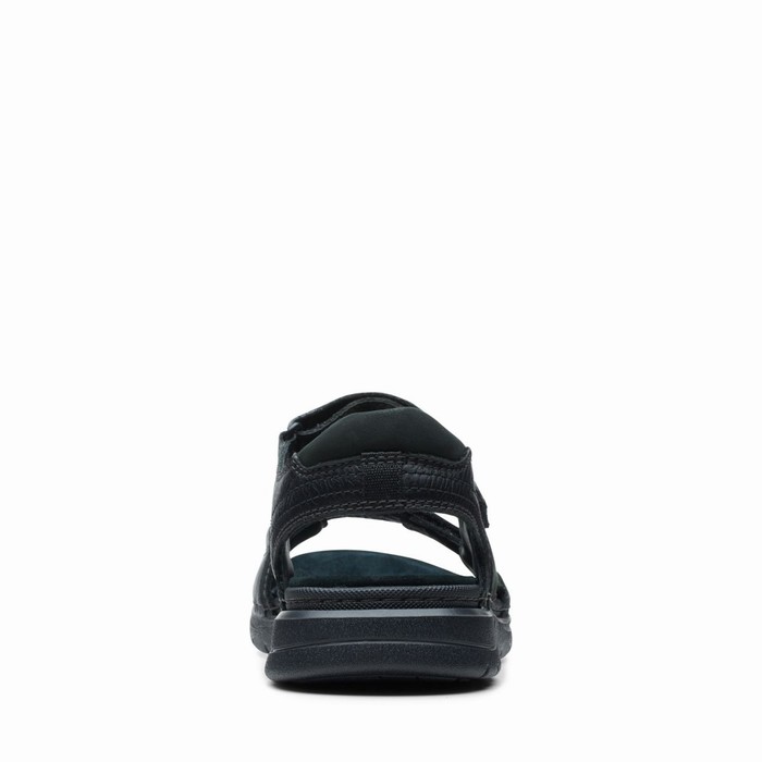 Sandales Clarks Nature Trek Homme Noir | JWAQI5IF