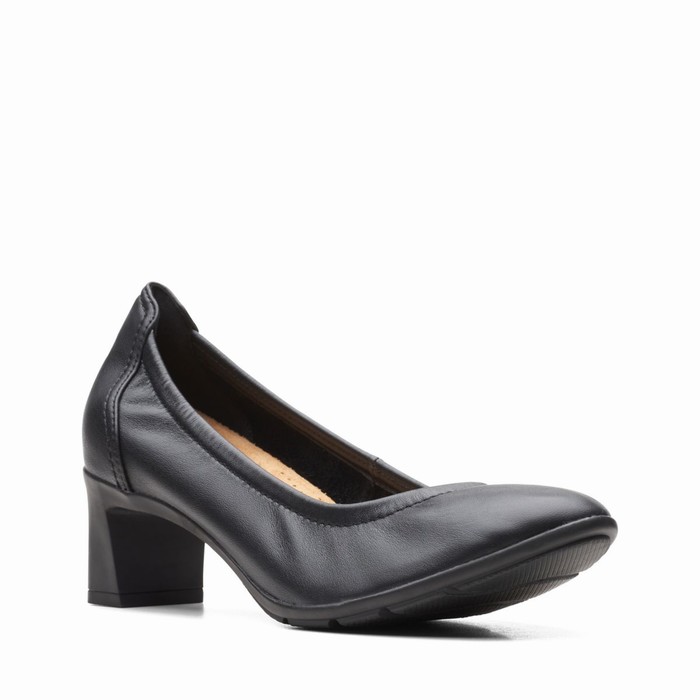 Sandales Clarks Neiley Pearl Femme Noir | UVKA0FTB