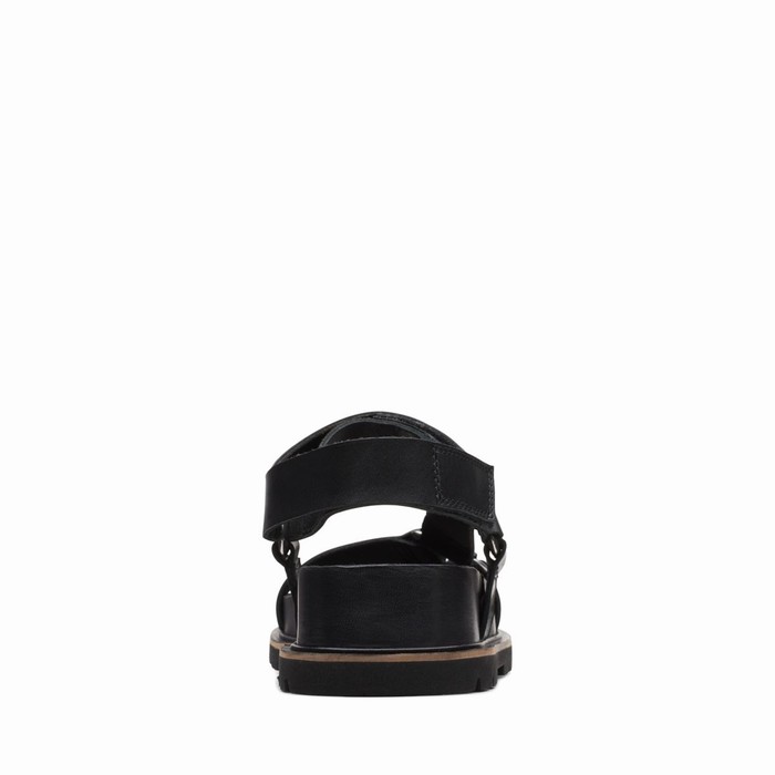 Sandales Clarks Orianna Sport Femme Noir | VSATKYF4