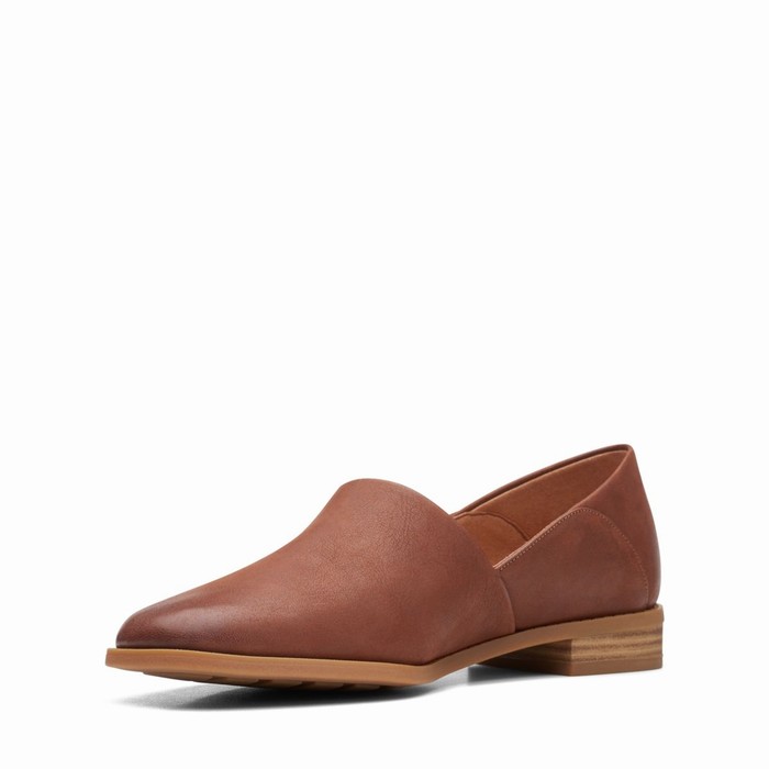 Sandales Clarks Pure Belle Femme Marron Foncé | 2U1KJ79H