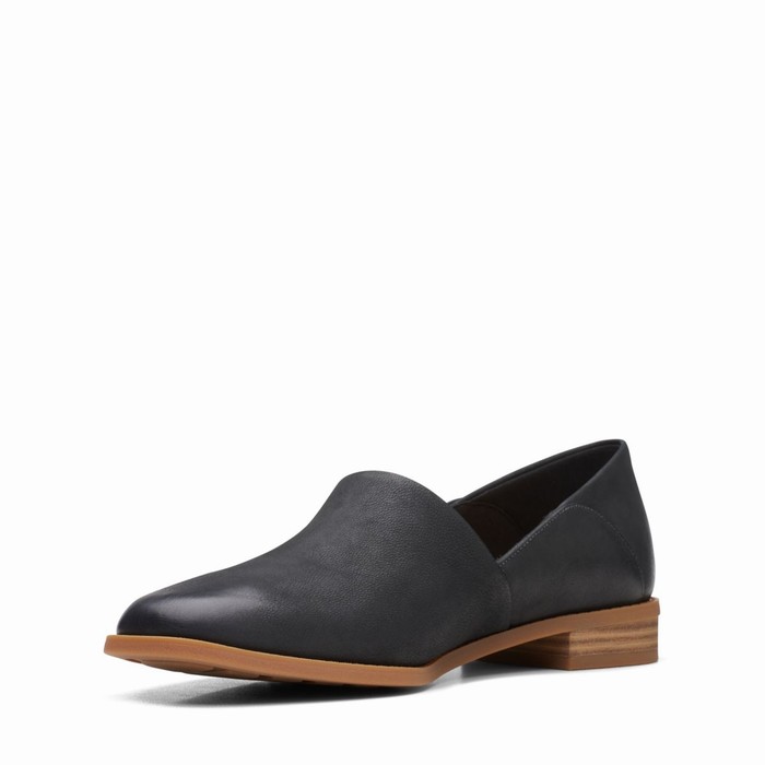 Sandales Clarks Pure Belle Femme Noir | KGUUVHWJ