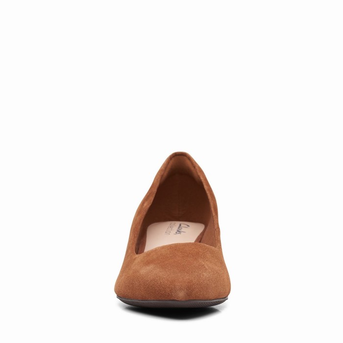 Sandales Clarks Teresa Step Femme Marron Foncé | 8BCAESAF