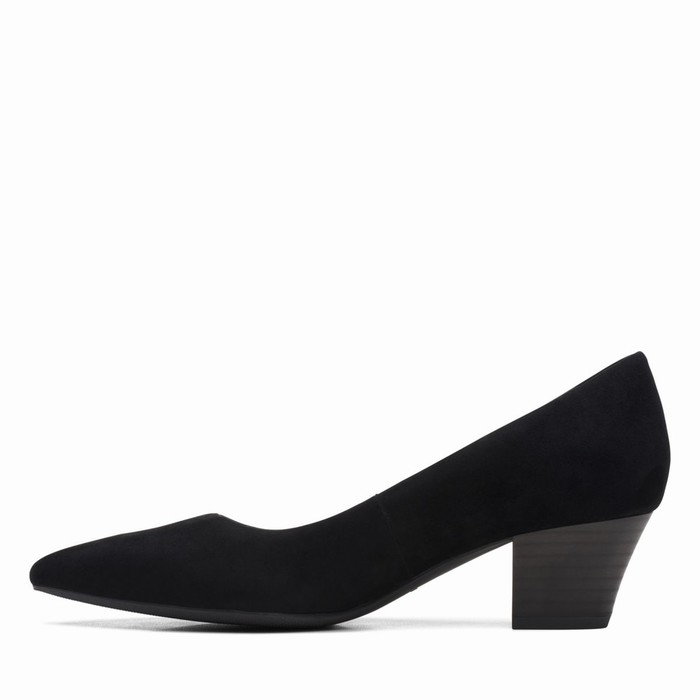 Sandales Clarks Teresa Step Femme Noir | OT9PAPQZ