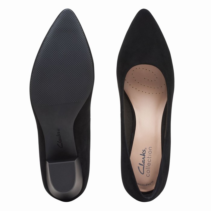 Sandales Clarks Teresa Step Femme Noir | OT9PAPQZ