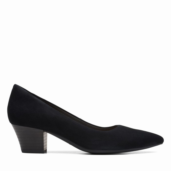 Sandales Clarks Teresa Step Femme Noir | OT9PAPQZ