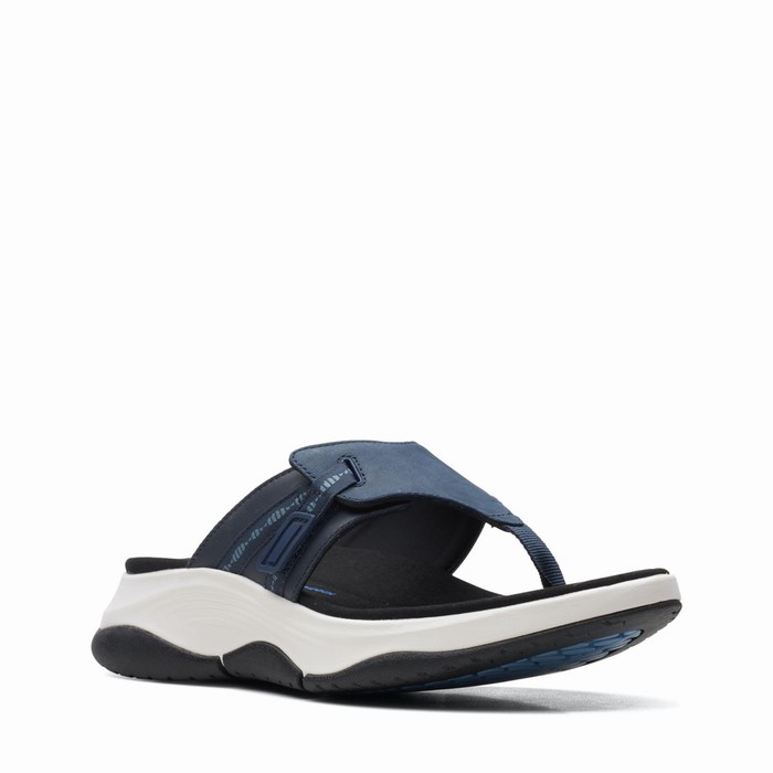 Sandales Clarks Wave 2.0 Sea. Femme Bleu Marine | CGEBVFVG