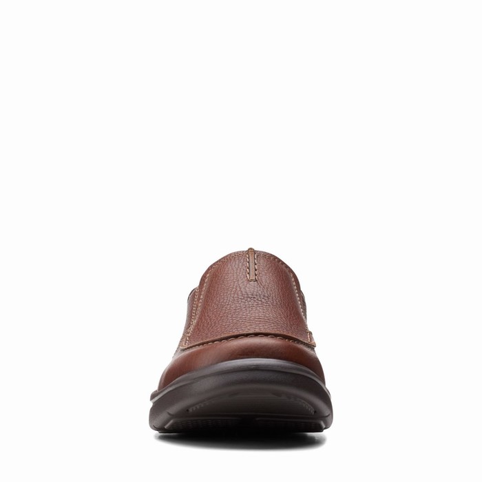 Slip On Clarks Bradley Free Homme Marron | WSQC3LWB