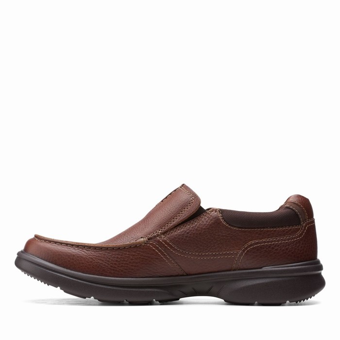 Slip On Clarks Bradley Free Homme Marron | WSQC3LWB