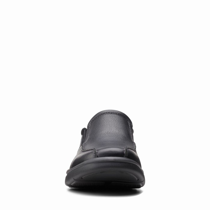 Slip On Clarks Bradley Step Homme Noir | YXQU8E6M