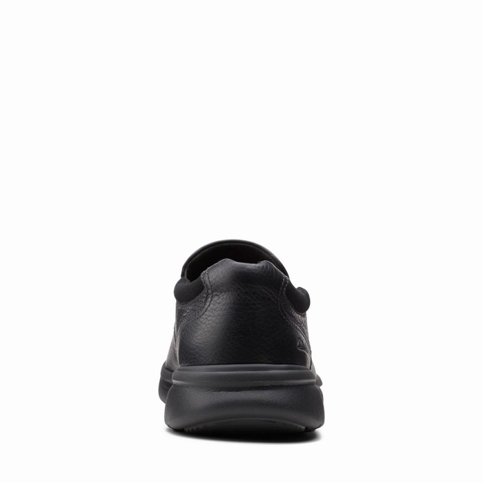 Slip On Clarks Bradley Step Homme Noir | YXQU8E6M