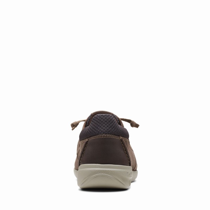 Slip On Clarks Gorwin Moc Homme Marron | UF6QXZPC