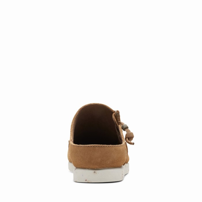 Slip On Clarks Shacre Lite Sun Homme Marron Foncé | XIRASGRP